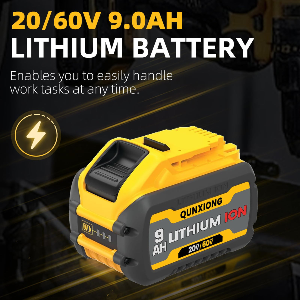 20v/60v Replacement Battery K943