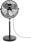 20 Inch Heavy Duty High Velocity Metal Stand Pedestal Fan N34579
