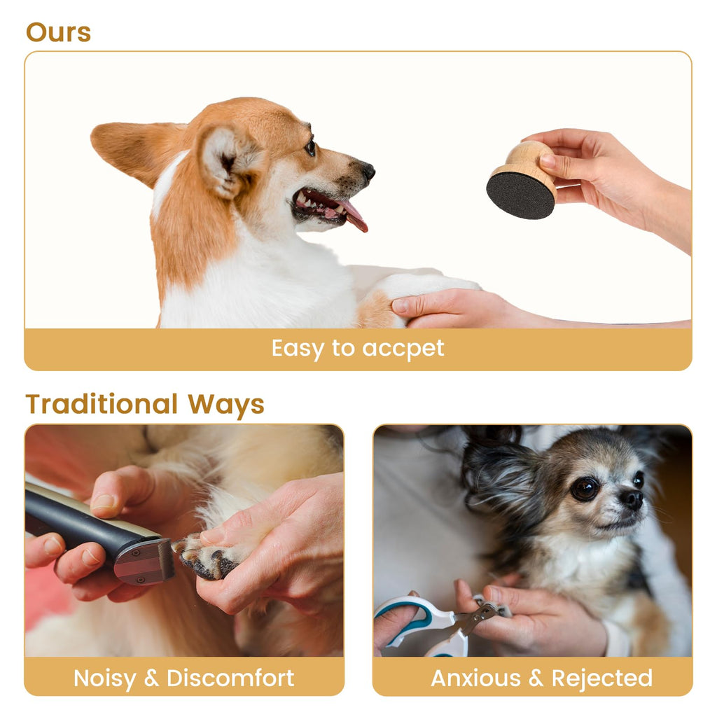 Dog Nail File with 3 Pcs Replaceable Sandpaper O8807