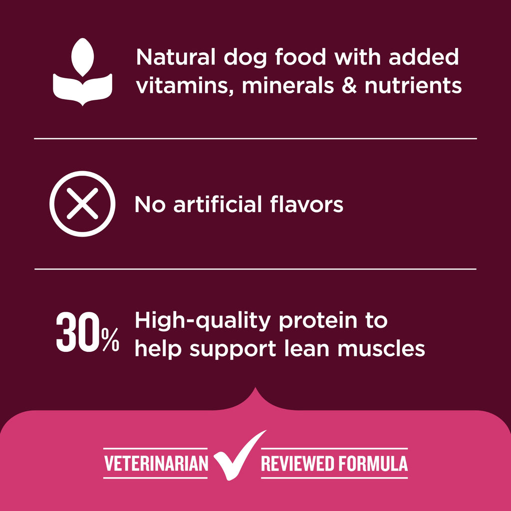 High Protein Dry Dog Food 4 lb. Bag V5466