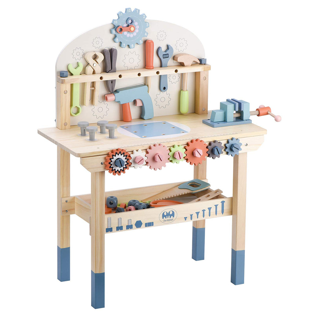 Wooden Kids Tool Bench with Tools Set N2581