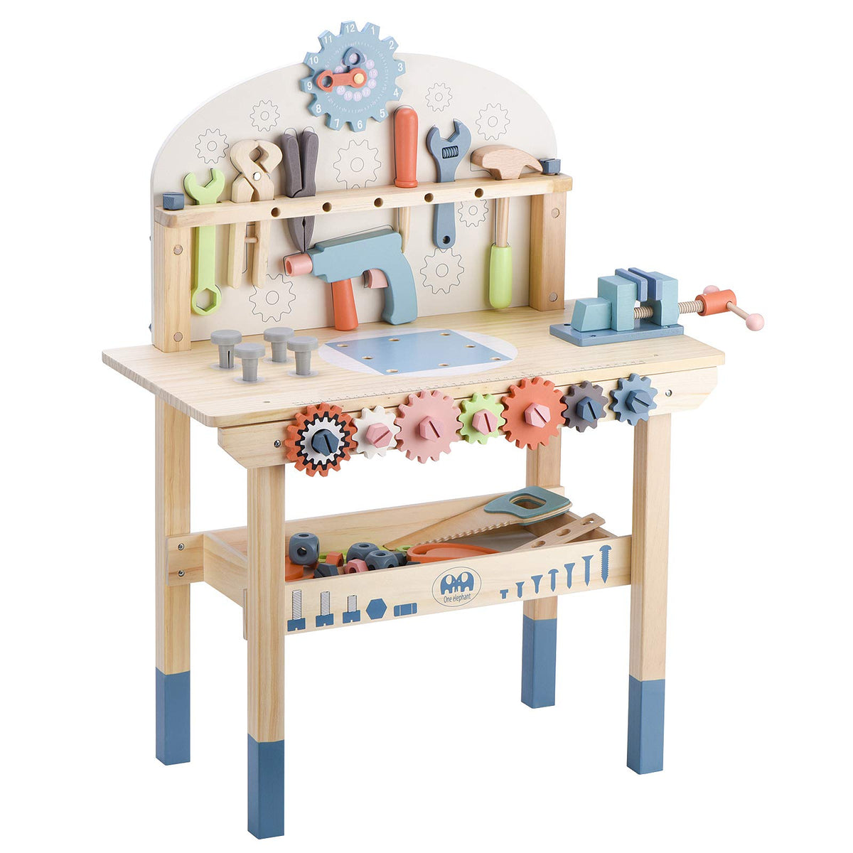 Wooden Kids Tool Bench with Tools Set N2581