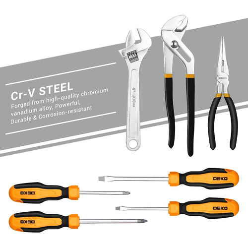 192 Piece Mechanics Tool Set with Plastic Storage Case I4750