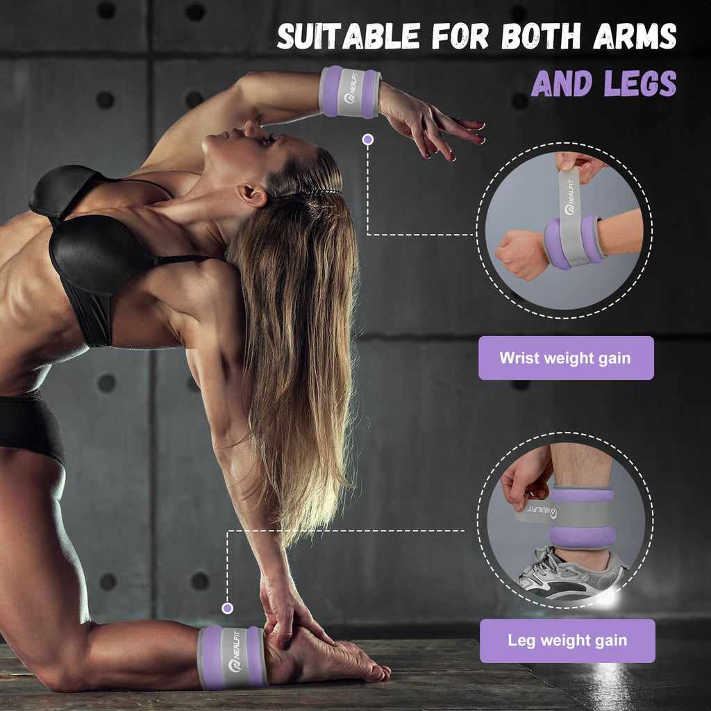 Ankle Weights with Adjustable Strap H9699