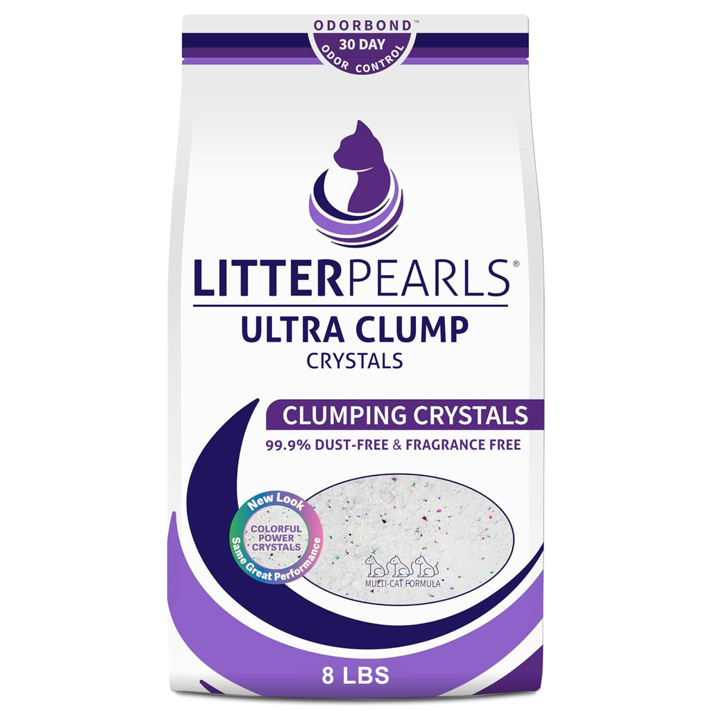 Unscented Crystal Clumping Cat Litter 8lb Z32032