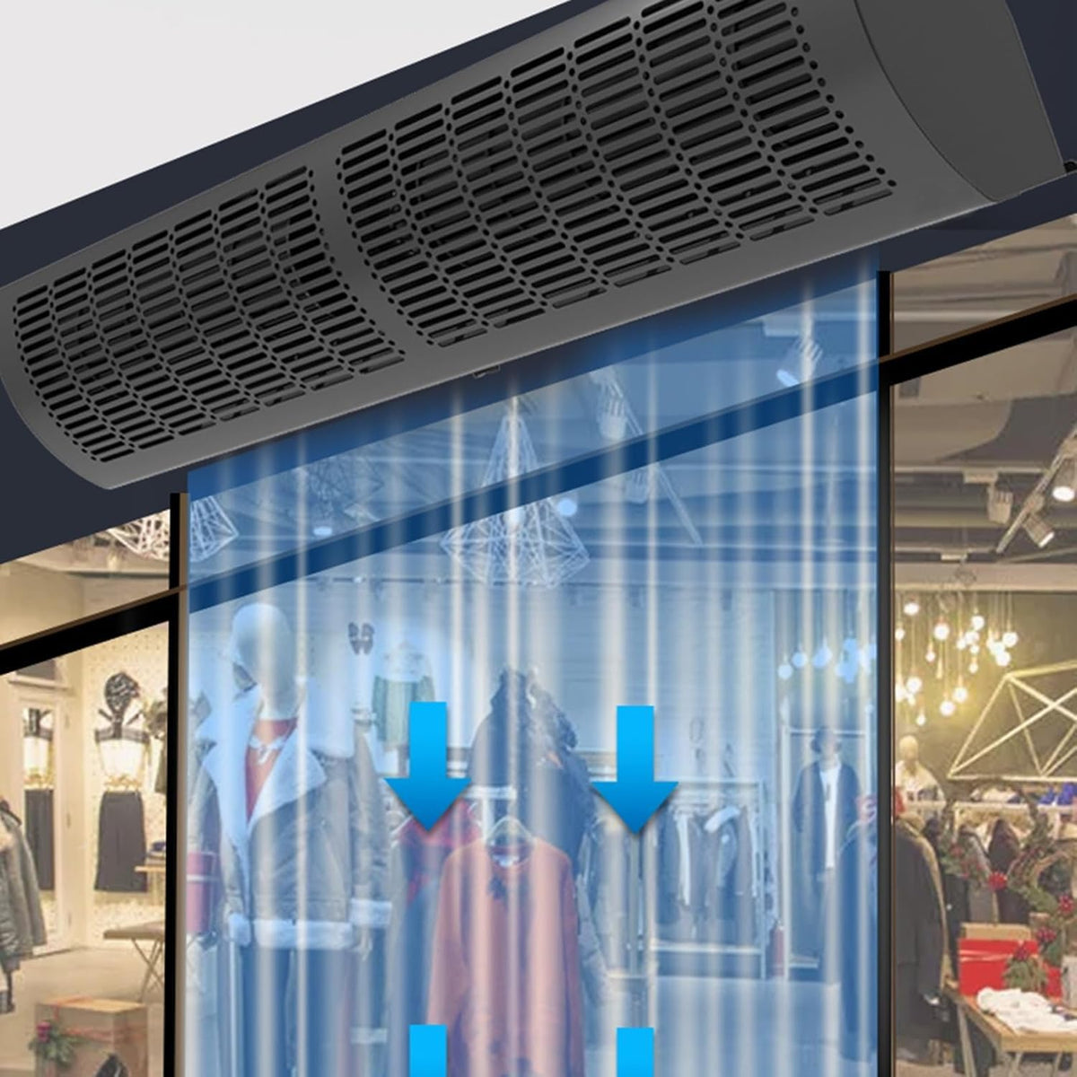 Commercial Indoor Wall-mounted 2-speed Air Curtain O897