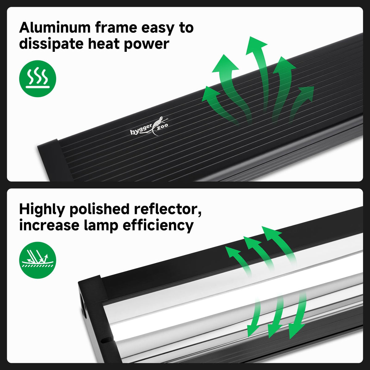 8W UVB Reptile Light Fixture Kit M23168
