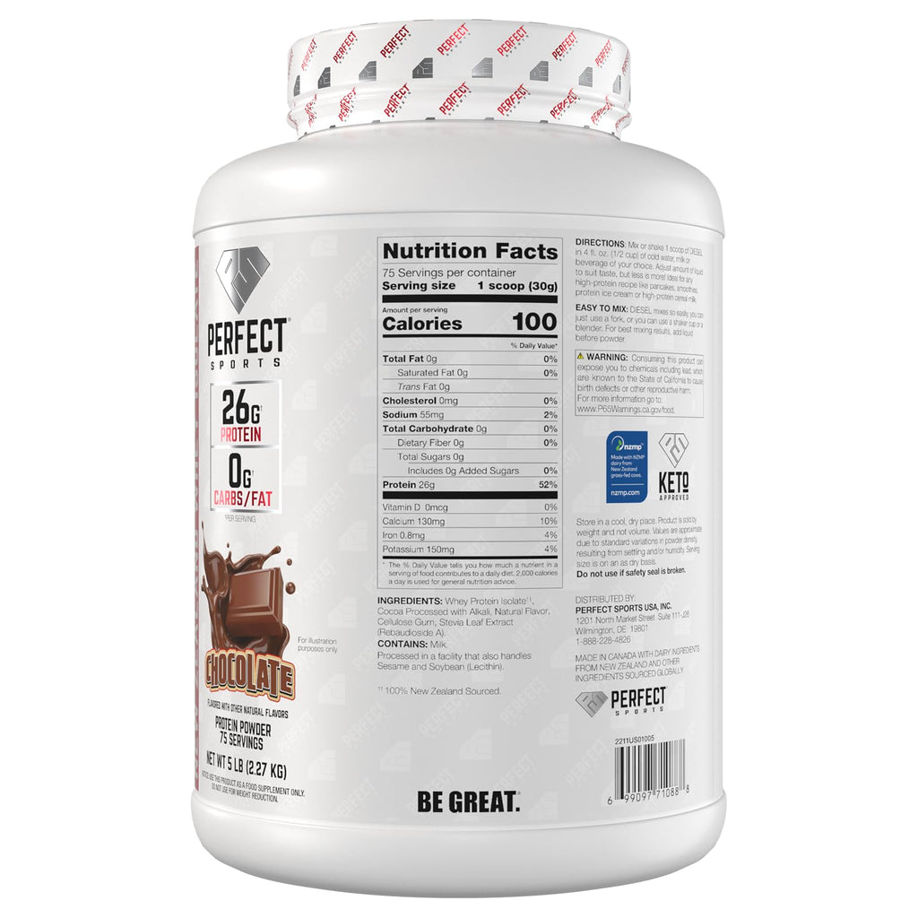 Milk Chocolate Whey Protein Isolate 5 lb X9567