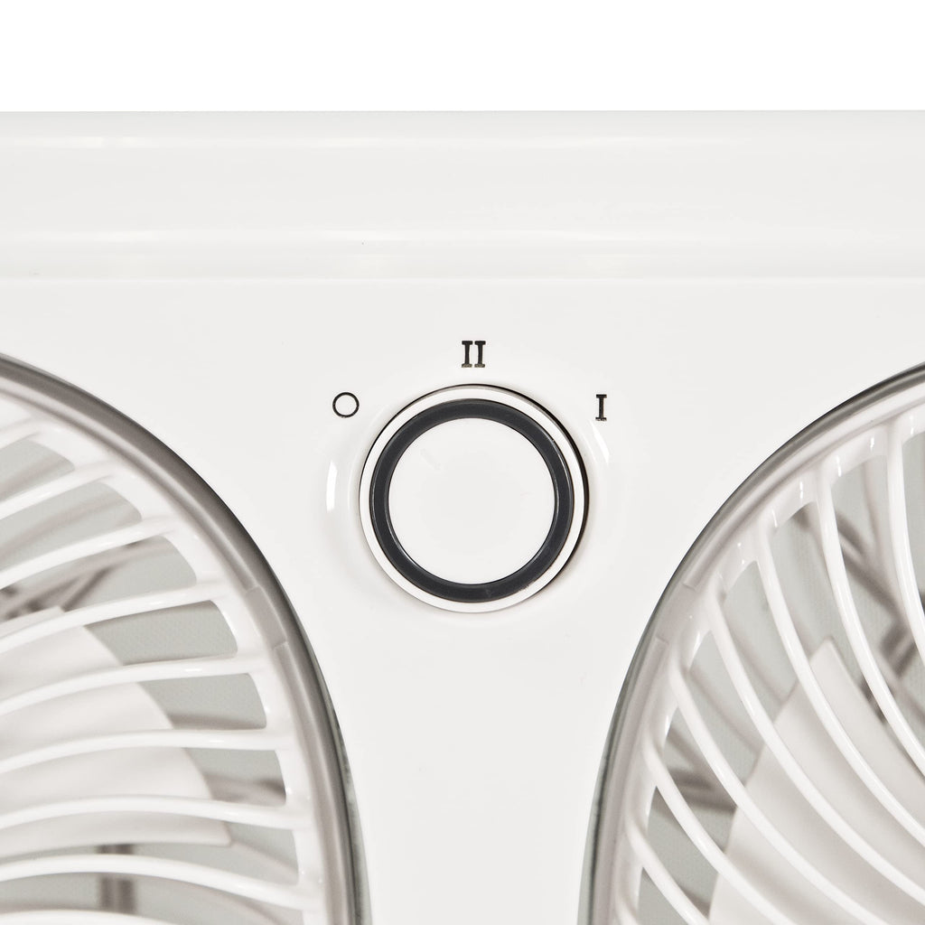 Twin Window Fan with 2 Speeds T842