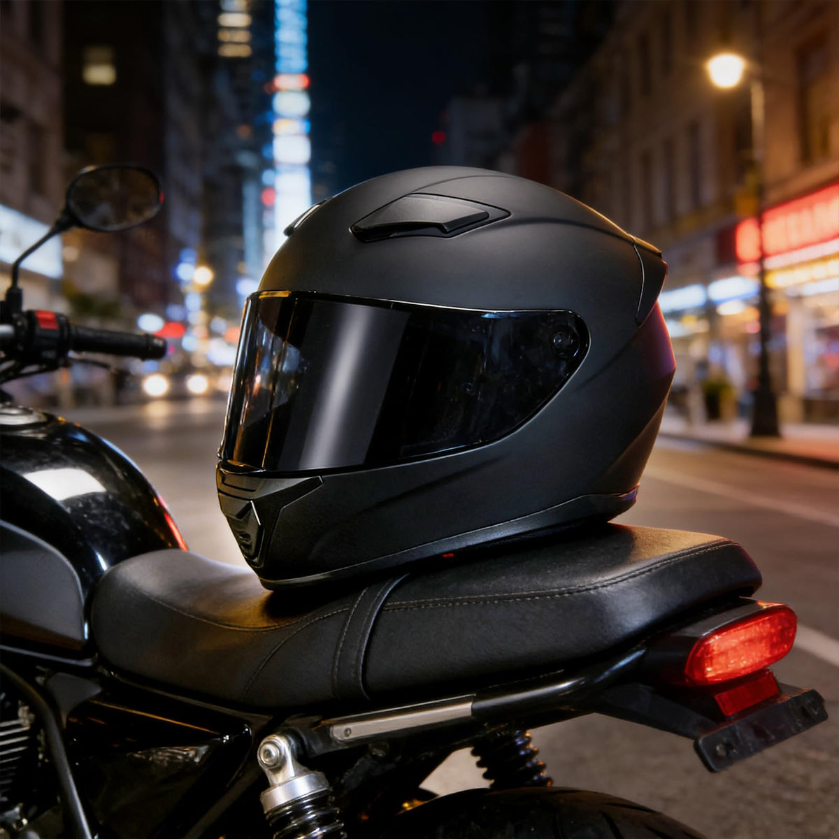 Full Face Motorcycle Helmet DOT Approved X968359