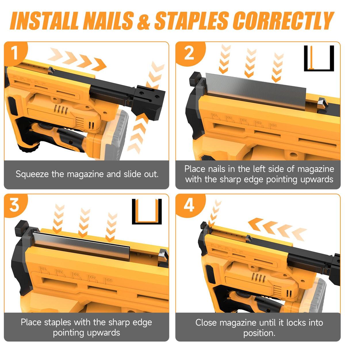 Cordless 2-in-1 18 Gauge Brad Nailer/Staple Gun N880