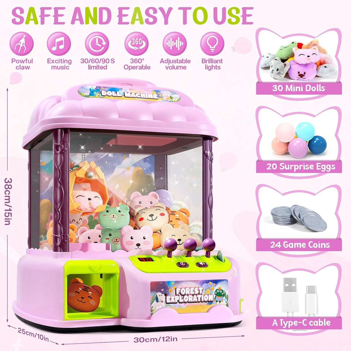 Claw Machine for Kids D241529