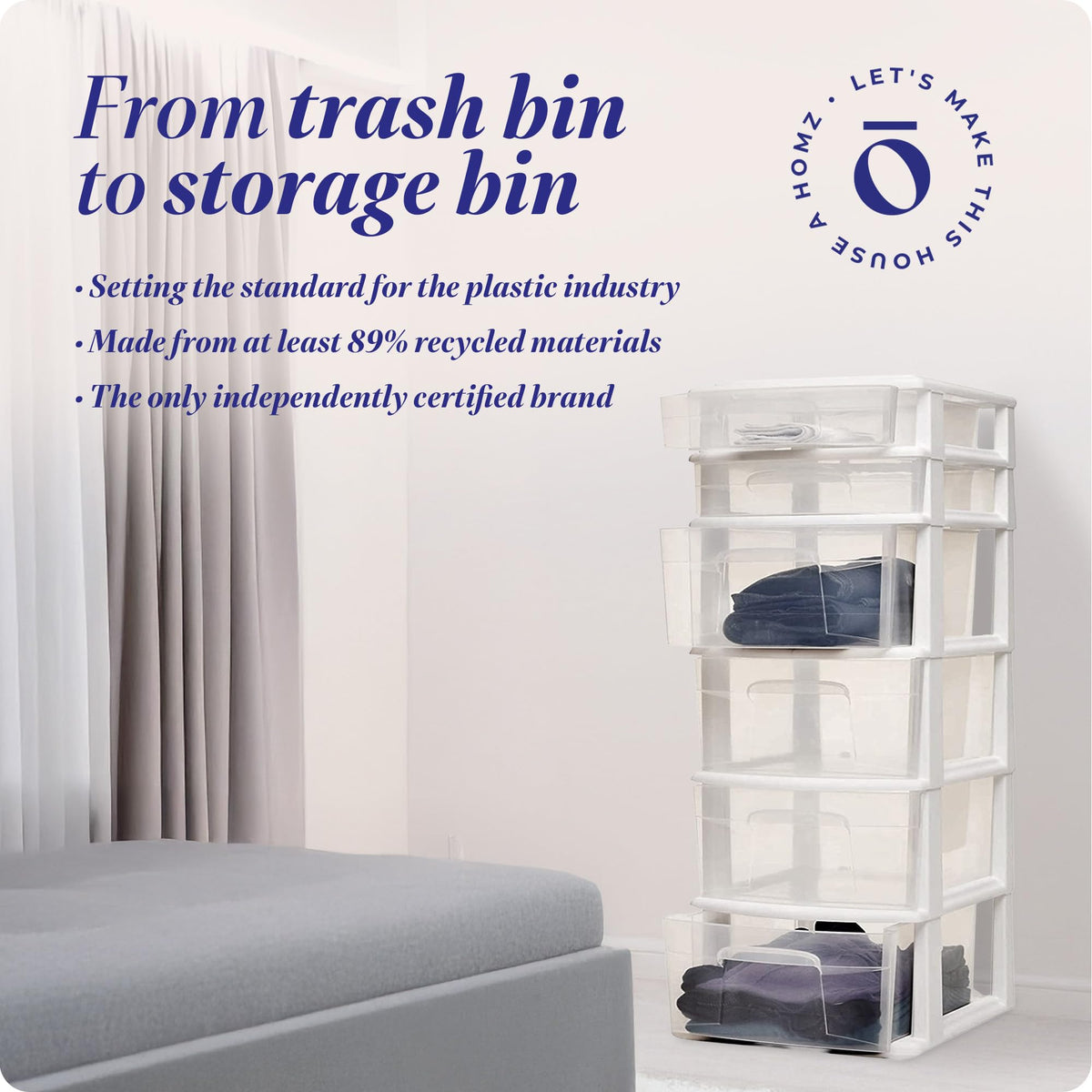 6-Tier Storage Cart with Removable Wheels N83896
