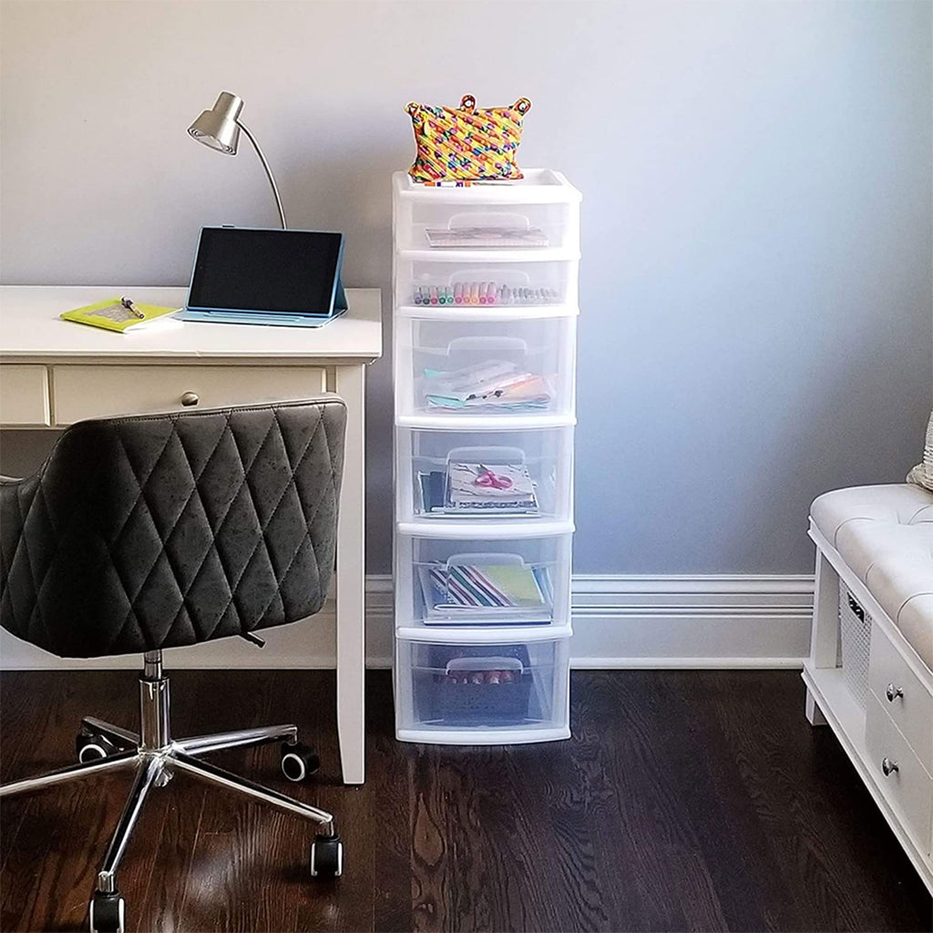 6-Tier Storage Cart with Removable Wheels N83896