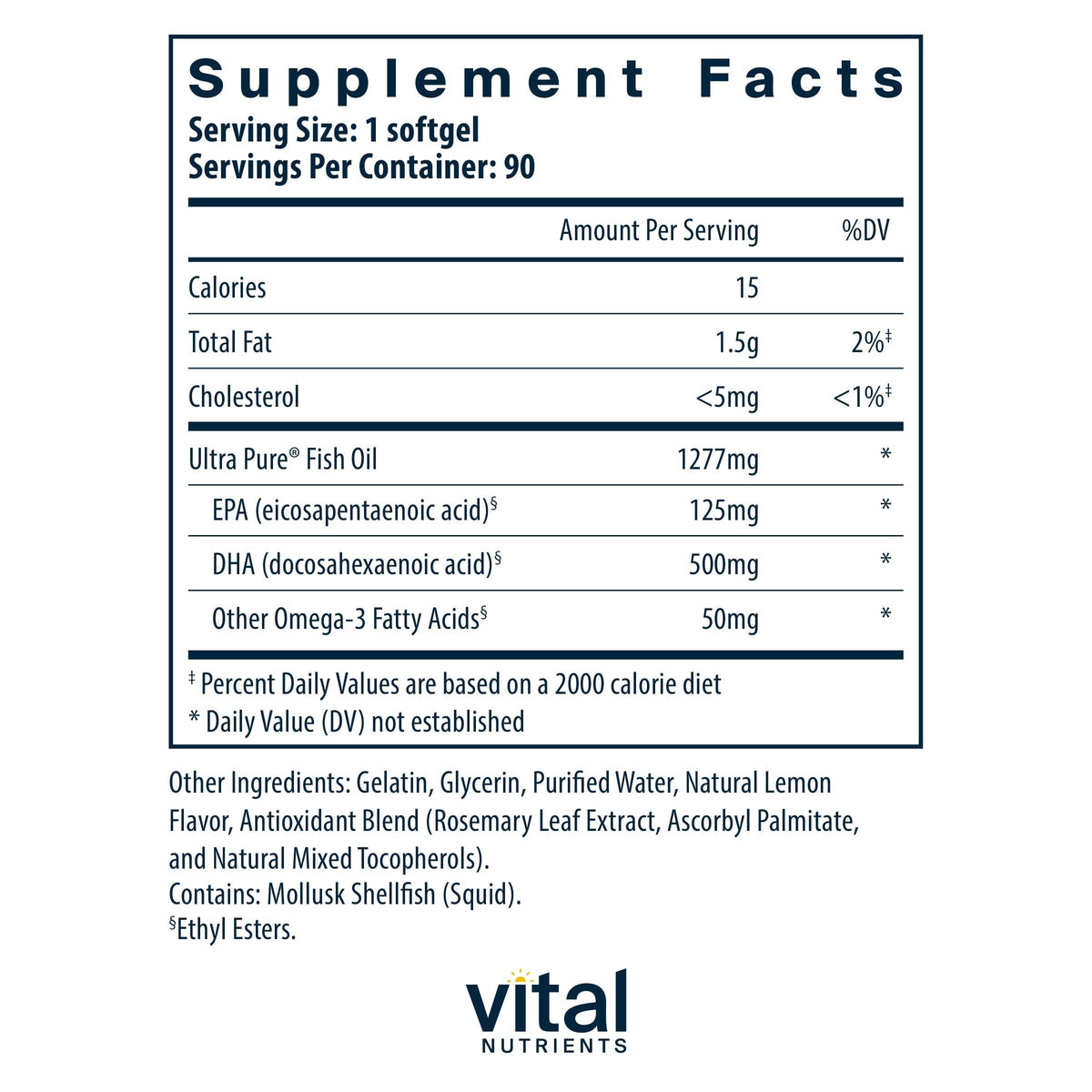 Fish Oil 90 Softgels M70394