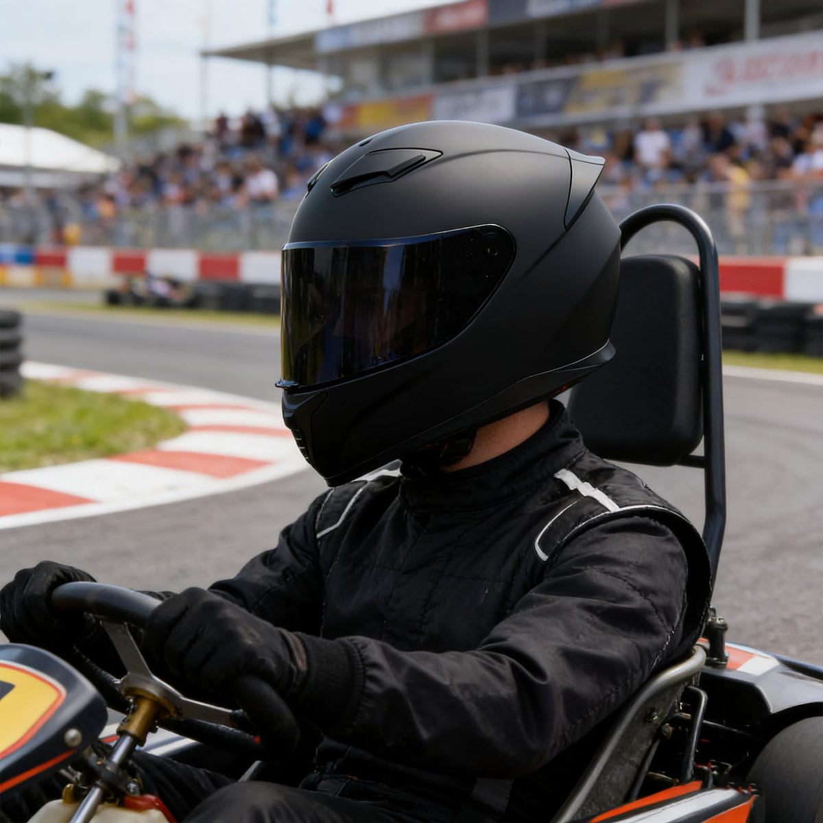 Full Face Motorcycle Helmet DOT Approved X968359