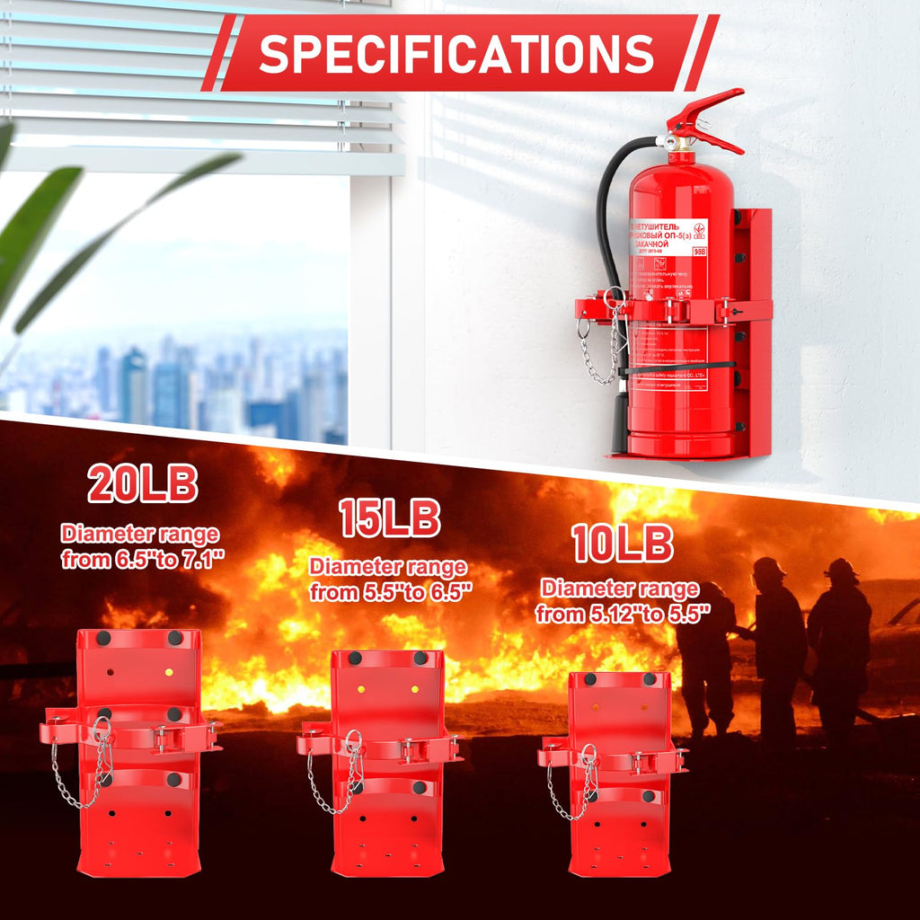 Heavy Duty Fire Extinguisher Mount C318479