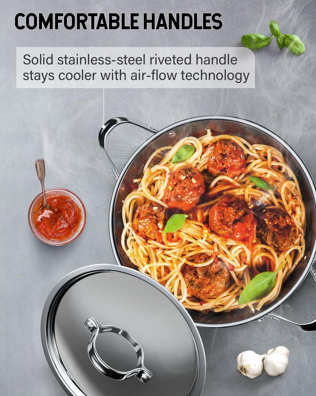 8 Quart Stainless Steel Stock Pot W8500