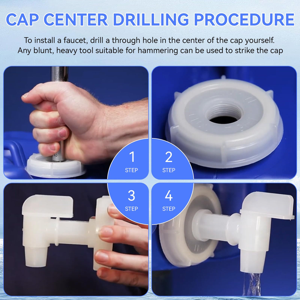 70MM Carboy Cap B82070