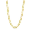 14k Yellow Gold Cuban Link Chain Necklace N44953