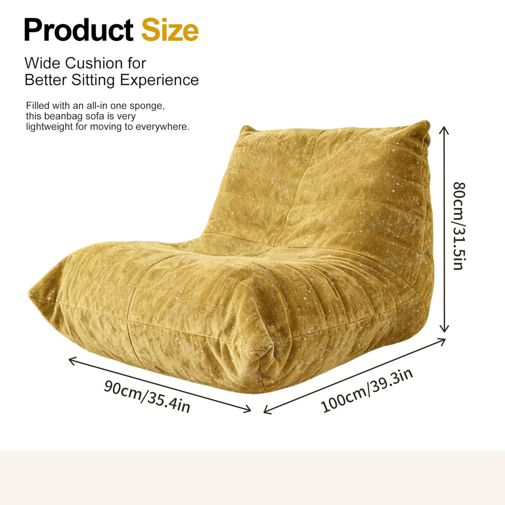 Large Bean Bag Chairs with Filler C412