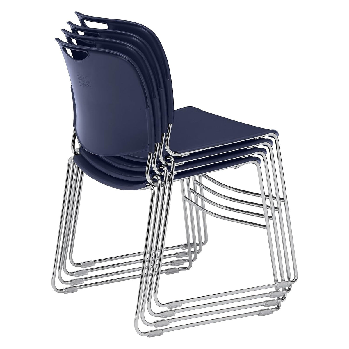 Navy Blue Stack Chair 4 Pack R5144