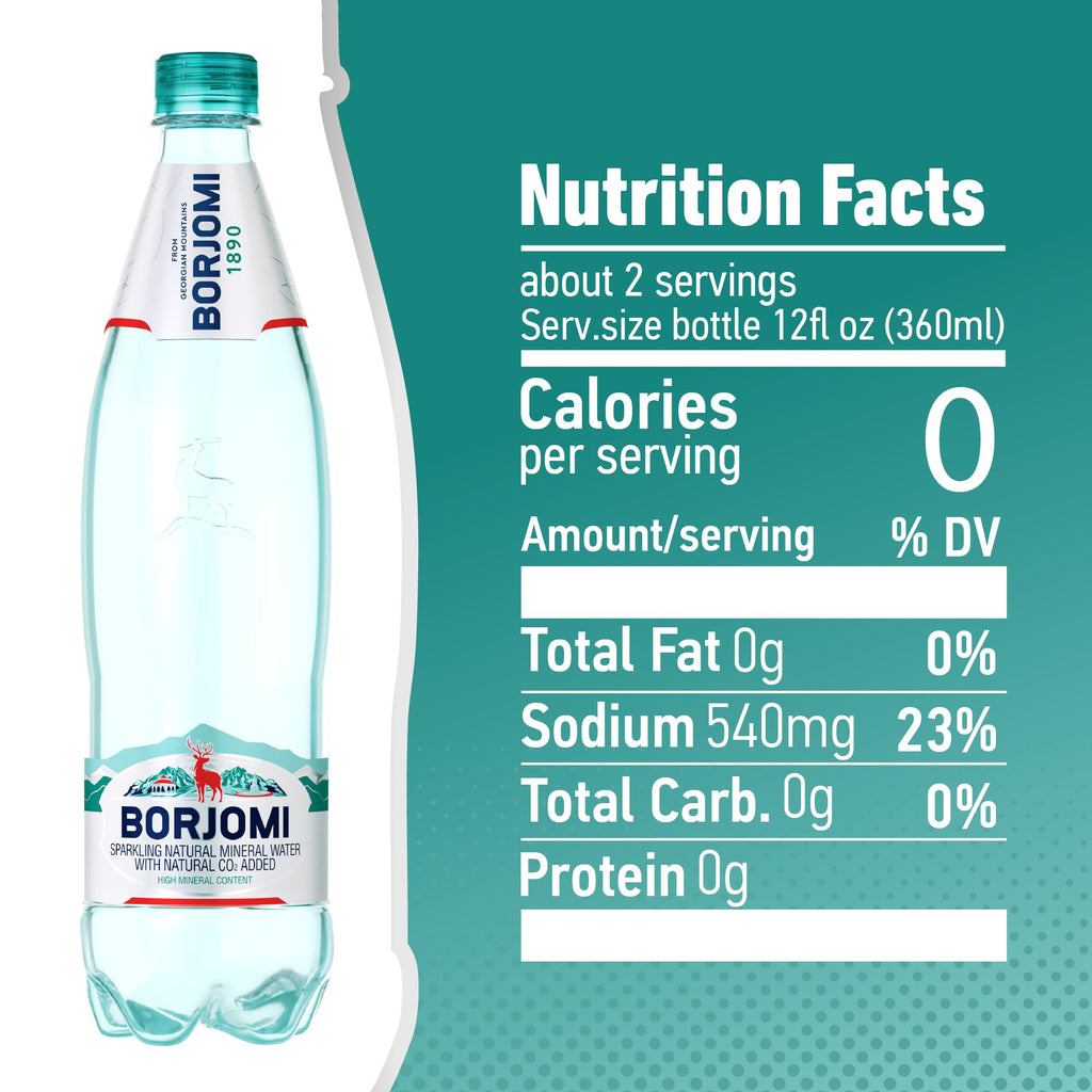 Sparkling Mineral Water 25.3 oz 6 Pack J5240