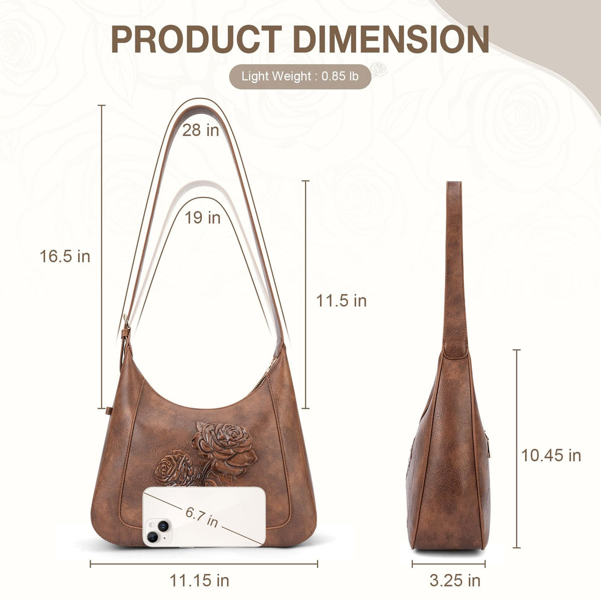 Crossbody Purse and Shoulder Bag B262