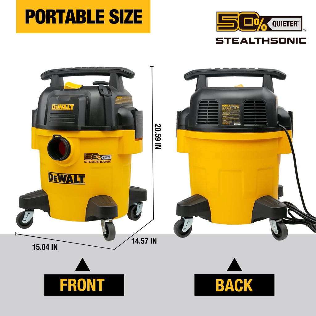 Wet and Dry Shop Vacuum 5 Gal 4 HP E6895