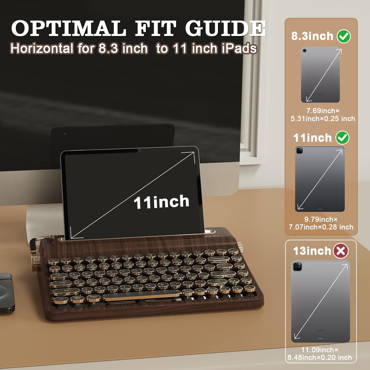 Wood Hot Swap RGB Keyboard R99109