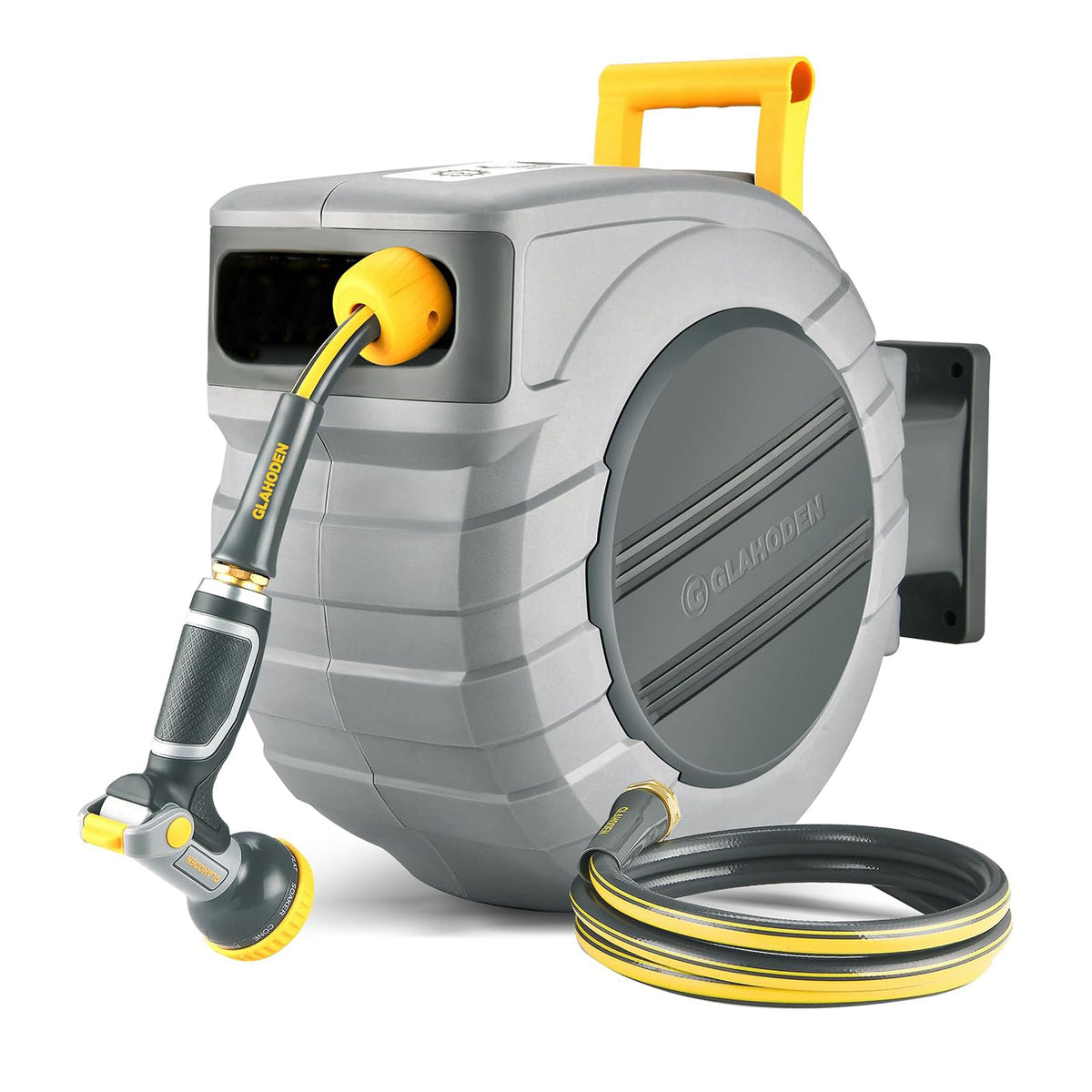 5/8 in x 100 ft Retractable Garden Hose Reel L755