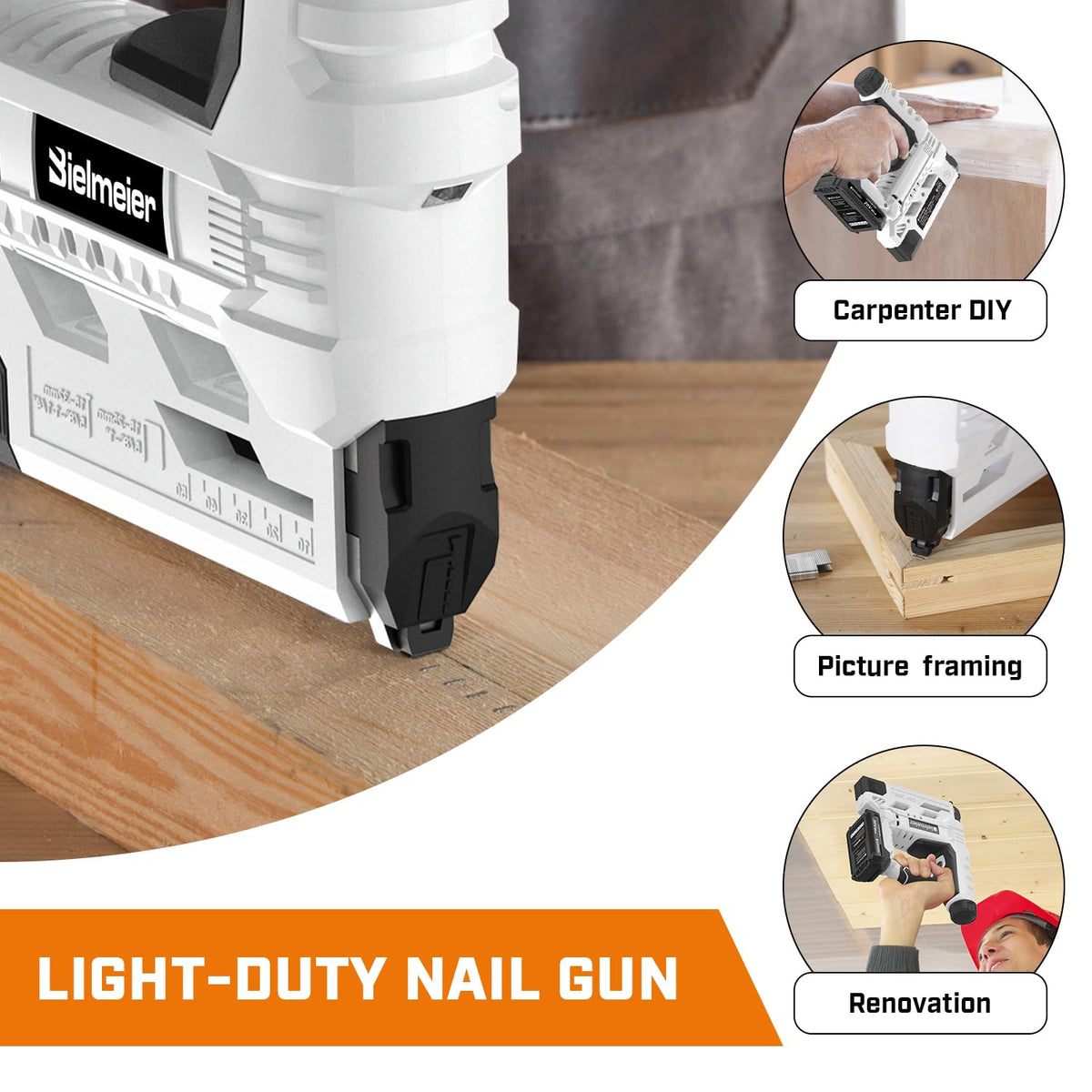 18 Gauge 2 in 1 Cordless Brad Nailer Stapler Y2310