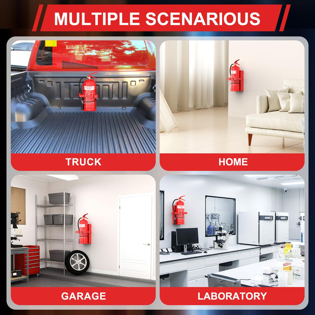 Heavy Duty Fire Extinguisher Mount C318479
