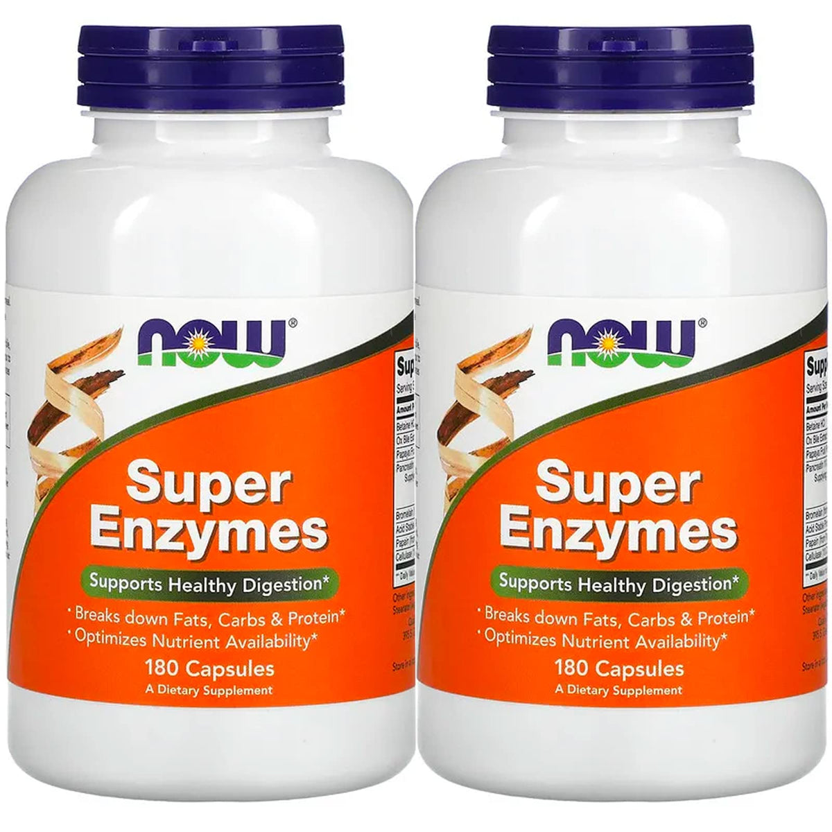 Super Enzymes 180 Capsules, 2 Pack V13265