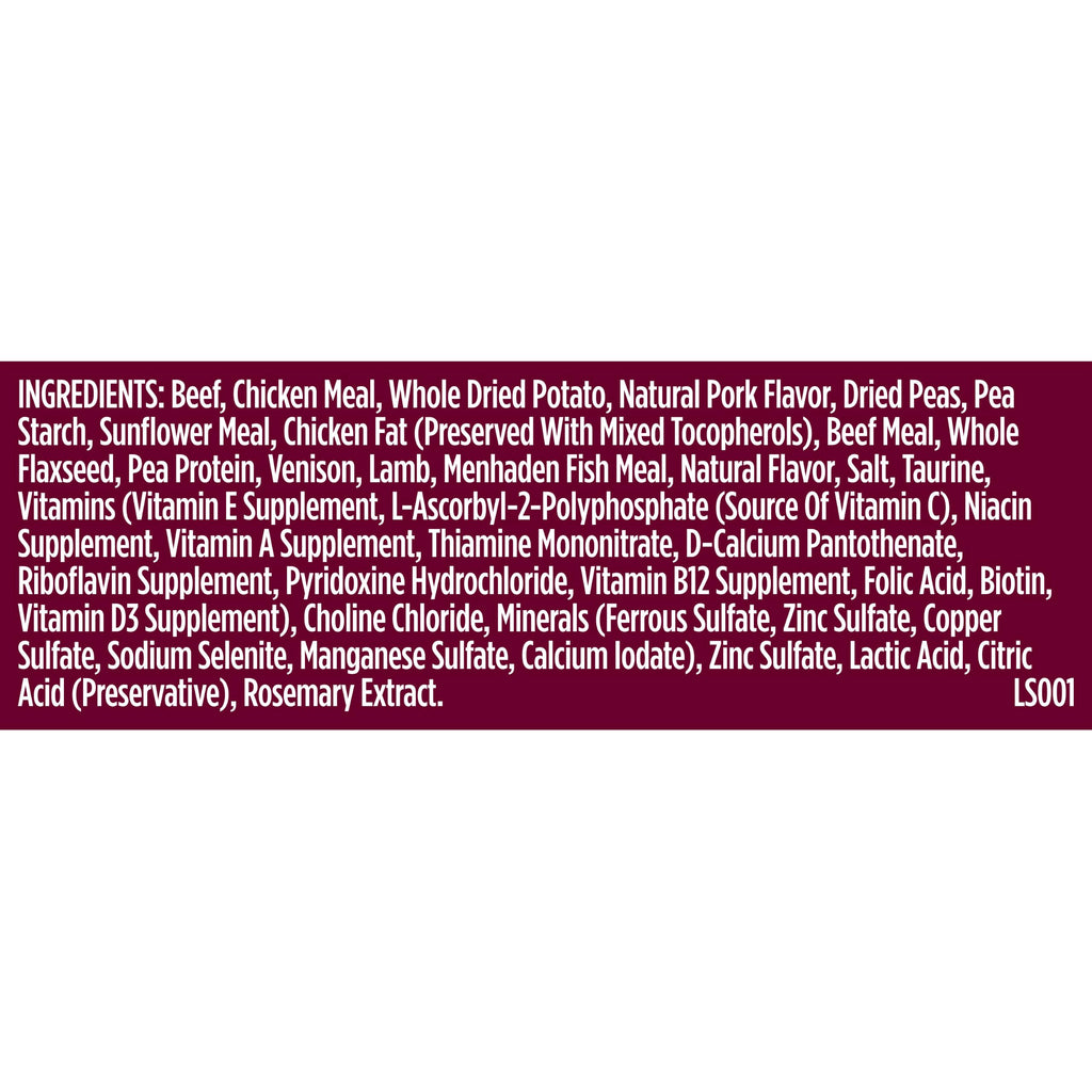 High Protein Dry Dog Food 4 lb. Bag V5466