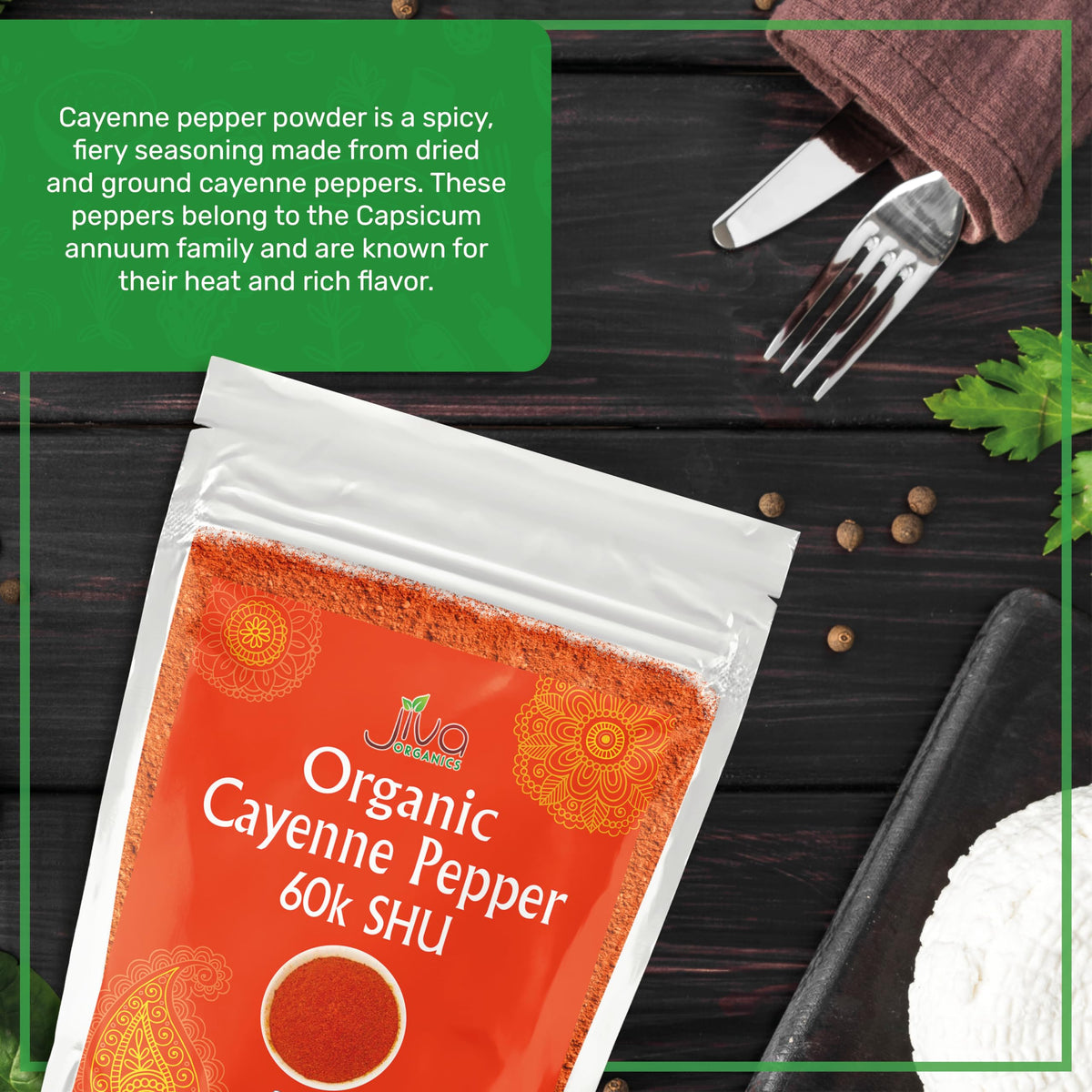 Cayenne Pepper Powder 5 LB Bulk Bag M64162