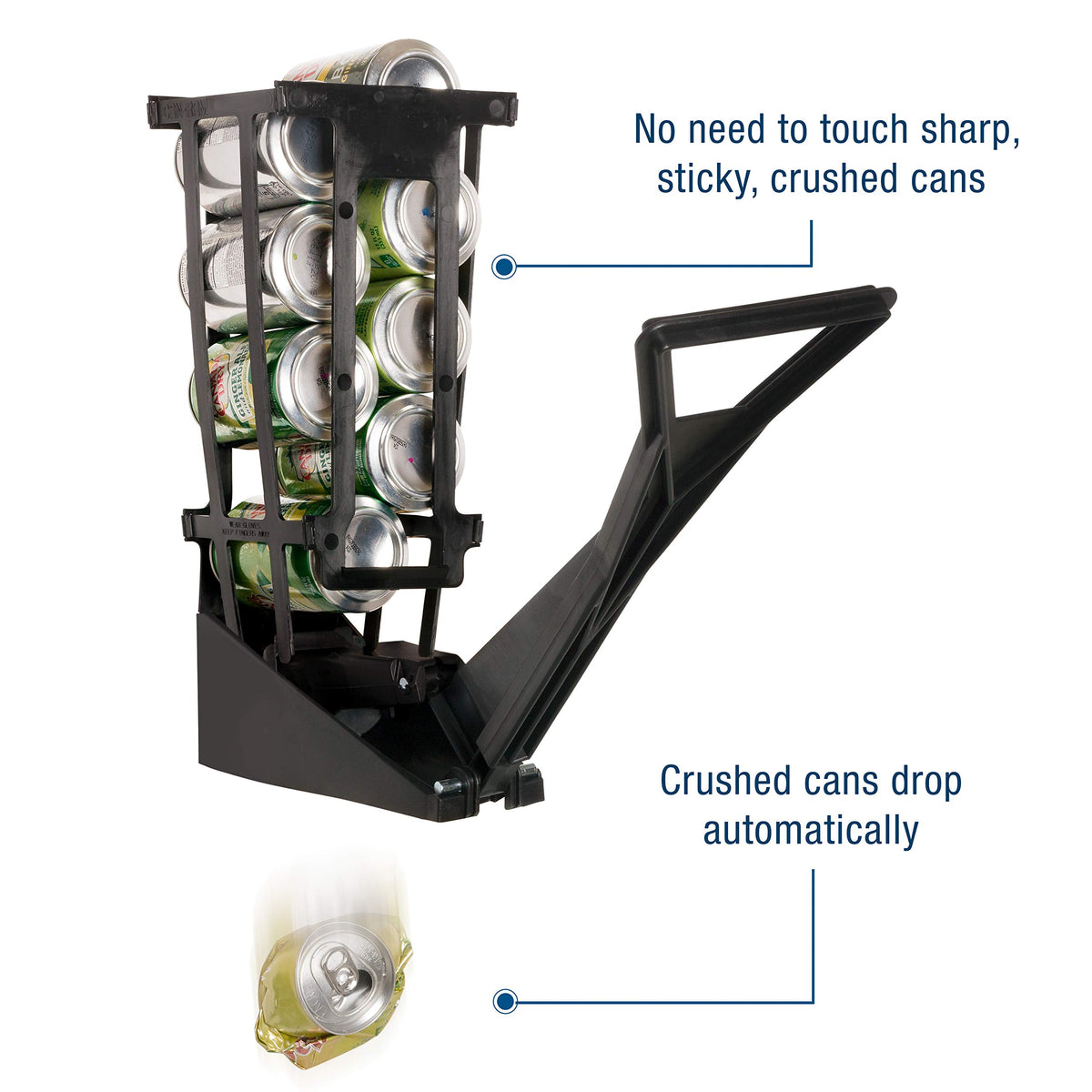 Wall Mounted 12oz Can Crusher A479