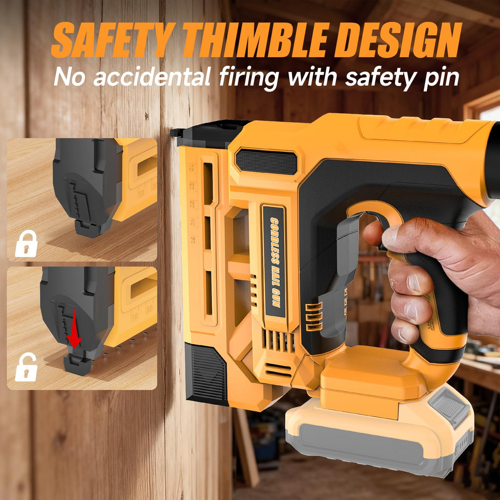 Cordless 2-in-1 18 Gauge Brad Nailer/Staple Gun N880