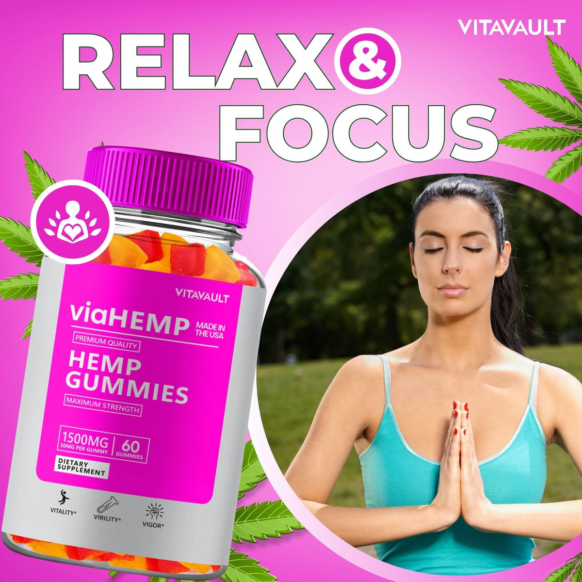 Hemp Gummies 2 Pack N21416