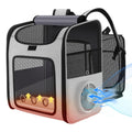 Cat Backpack Carrier with Cooling Fan & Heating Pad A512013