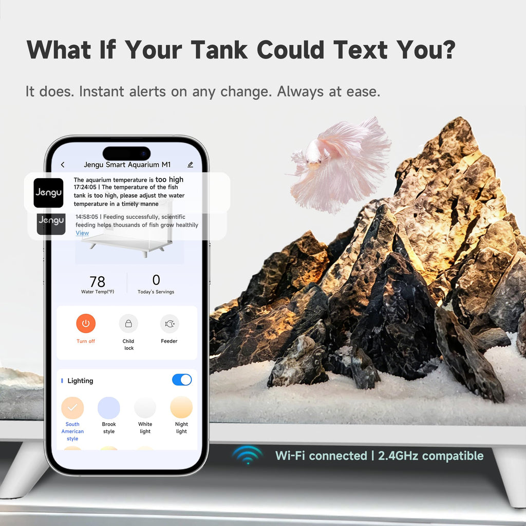 5 Gallon Smart Fish Tank Aquarium Kit M727637