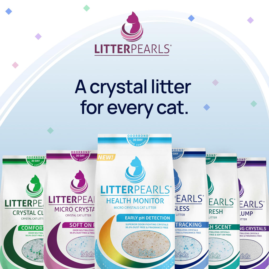 Unscented Crystal Clumping Cat Litter 8lb Z32032