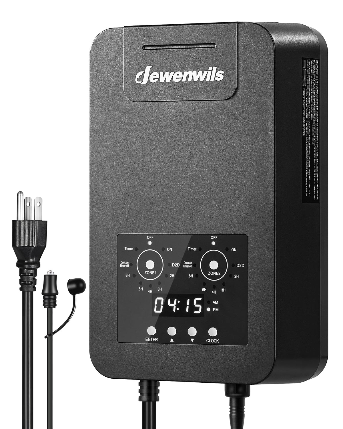 200W Low Voltage Landscape Transformer with 2 Zones O943