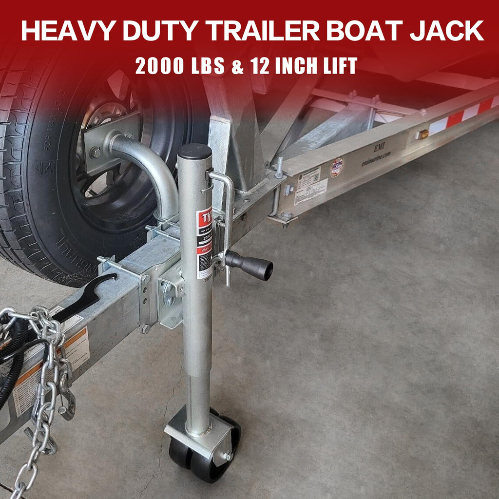 2000 lbs Boat Trailer Jack with Wheel R86226