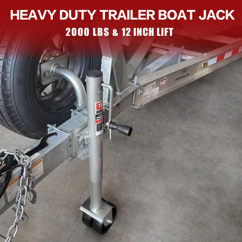2000 lbs Boat Trailer Jack with Wheel R86226