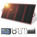 300W Foldable Solar Panel Kit with PWM Controller and USB Ports L849