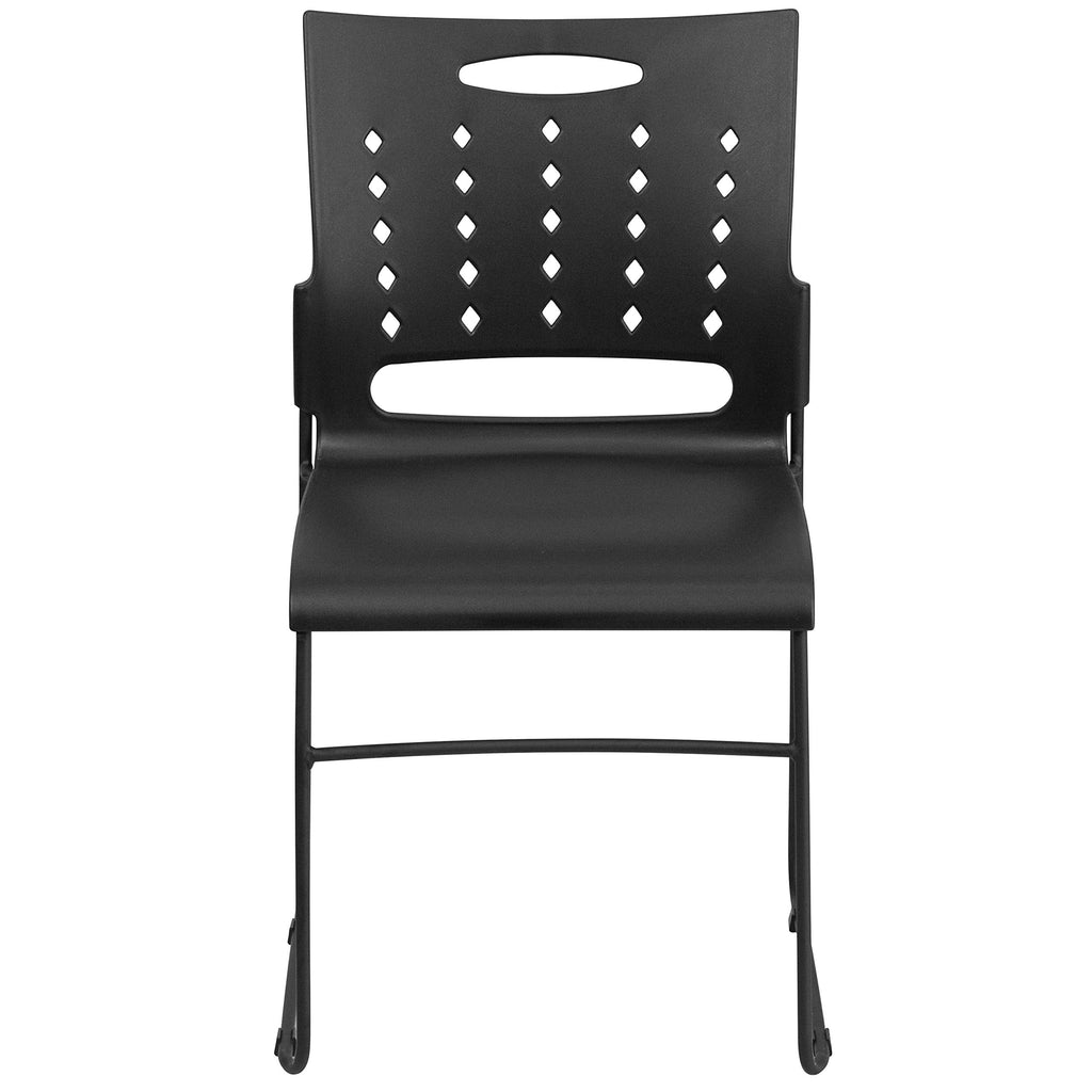 Black Stacking Chairs Set of 5 V89286