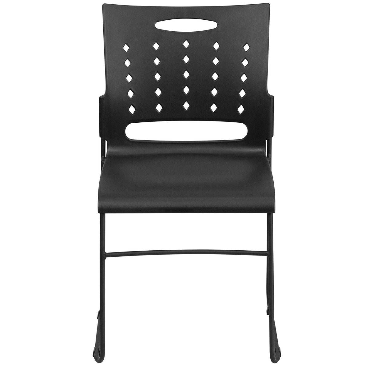 Black Stacking Chairs Set of 5 V89286