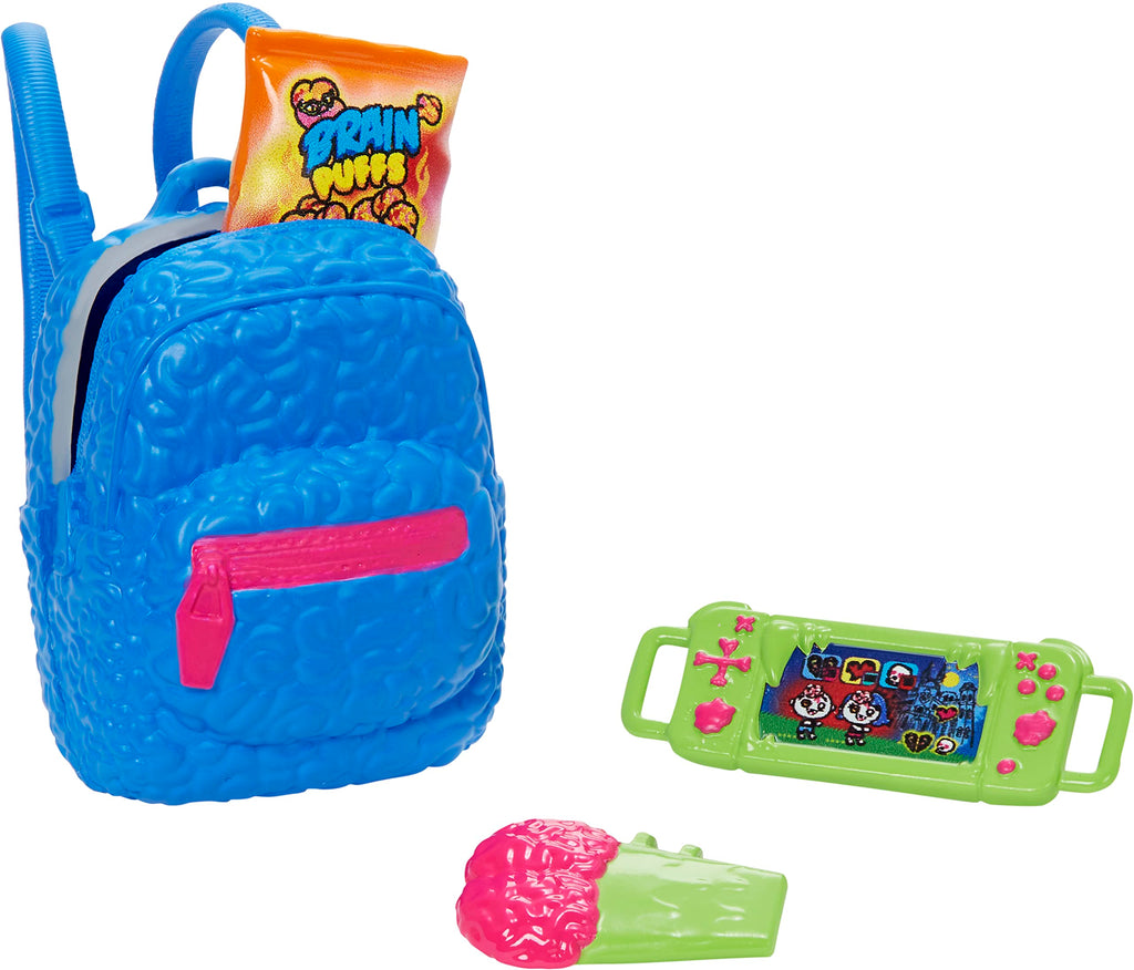 Blue Hair Posable Doll with Pet and Accessories I962