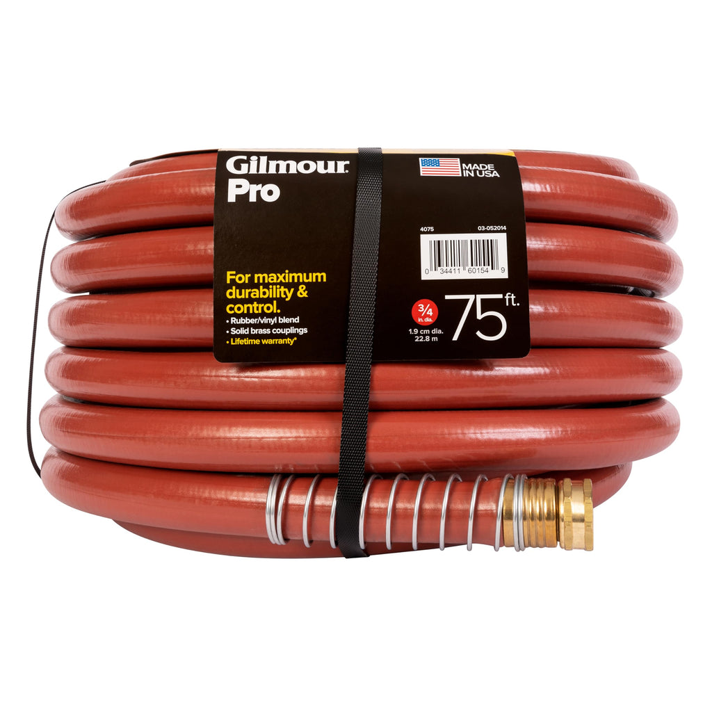 3/4" x 75' Heavy Duty Kink Resistant Garden Hose K358